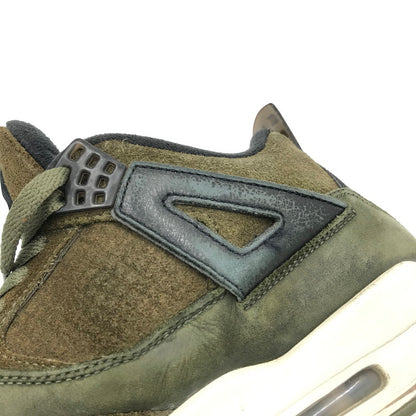 【ジャンク品】【メンズ】 NIKE ナイキ AIR JORDAN 4 RETRO SE CRAFT FB9927-200 エアジョーダン 4 レトロ クラフト スニーカー 靴 160-260201-na-02-tag サイズ：29cm US 11 カラー：MEDIUM OLIVE/PALE VANILLA 万代Net店
