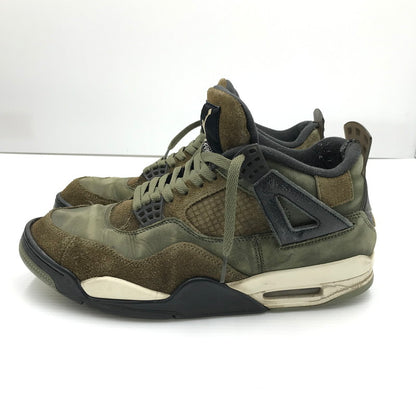 【ジャンク品】【メンズ】 NIKE ナイキ AIR JORDAN 4 RETRO SE CRAFT FB9927-200 エアジョーダン 4 レトロ クラフト スニーカー 靴 160-260201-na-02-tag サイズ：29cm US 11 カラー：MEDIUM OLIVE/PALE VANILLA 万代Net店