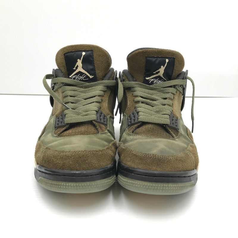 【ジャンク品】【メンズ】 NIKE ナイキ AIR JORDAN 4 RETRO SE CRAFT FB9927-200 エアジョーダン 4 レトロ クラフト スニーカー 靴 160-260201-na-02-tag サイズ：29cm US 11 カラー：MEDIUM OLIVE/PALE VANILLA 万代Net店