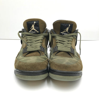 【ジャンク品】【メンズ】 NIKE ナイキ AIR JORDAN 4 RETRO SE CRAFT FB9927-200 エアジョーダン 4 レトロ クラフト スニーカー 靴 160-260201-na-02-tag サイズ：29cm US 11 カラー：MEDIUM OLIVE/PALE VANILLA 万代Net店