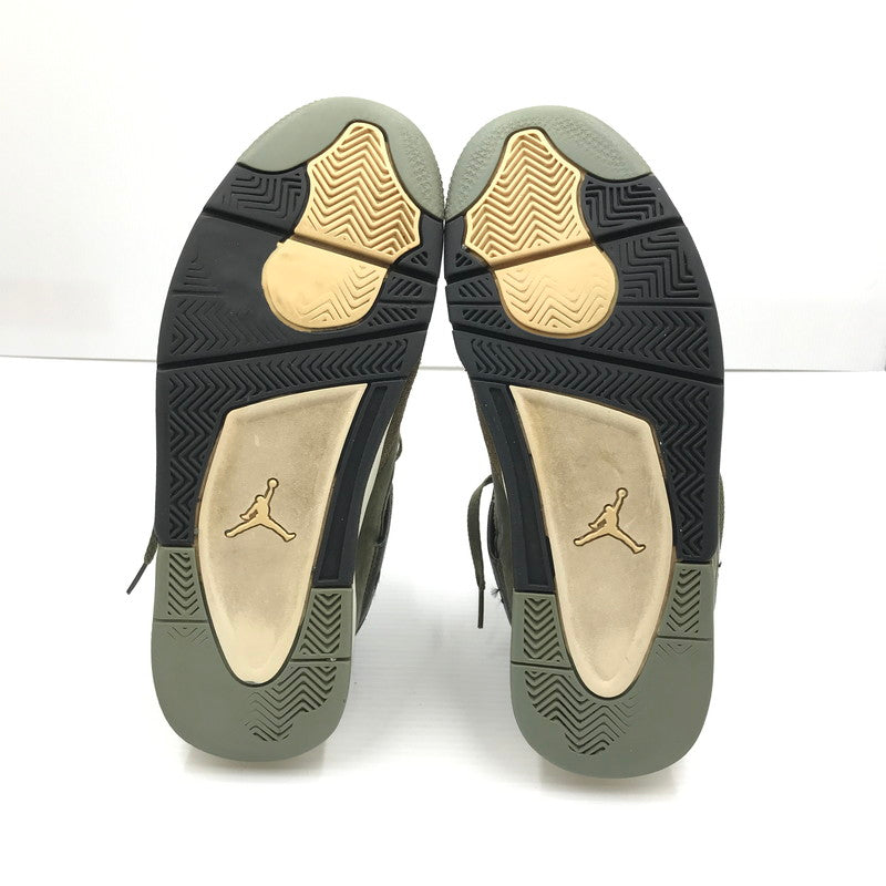 【ジャンク品】【メンズ】 NIKE ナイキ AIR JORDAN 4 RETRO SE CRAFT FB9927-200 エアジョーダン 4 レトロ クラフト スニーカー 靴 160-260201-na-02-tag サイズ：29cm US 11 カラー：MEDIUM OLIVE/PALE VANILLA 万代Net店