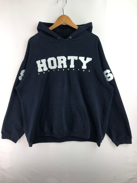【現状渡し品】【メンズ】 SHORTY'S ショーティーズ 90's PULLOVER HOODIE 90年代 プルオーバー フーディー パーカー トップス 142-260131-rt-05-tag サイズ：L カラー：ブルー系 万代Net店