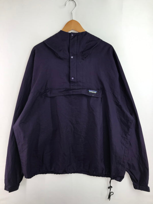 【ジャンク品】【メンズ】 patagonia パタゴニア RIPSTOP ANORAK PARKA 83110 リップストップ アノラックパーカー 95年製 ライトアウター 144-260131-rt-08-tag サイズ：XL カラー：パープル 万代Net店