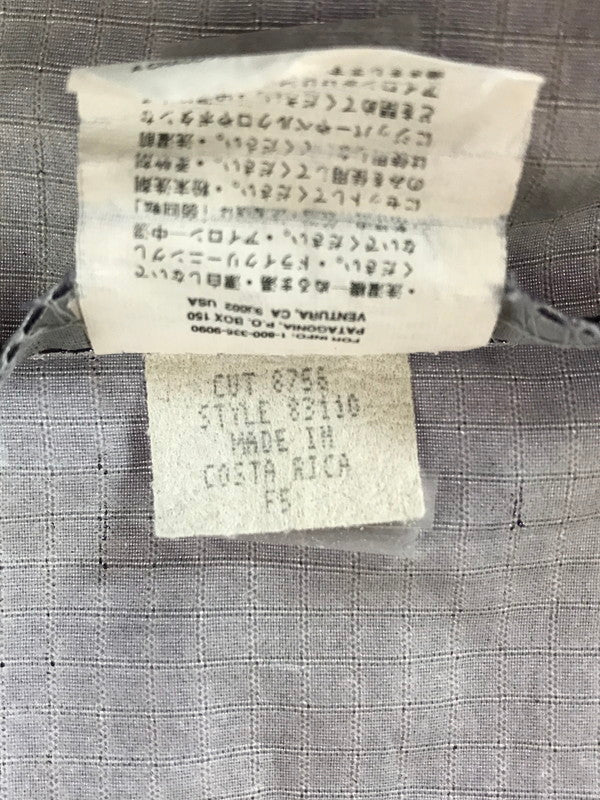 【ジャンク品】【メンズ】 patagonia パタゴニア RIPSTOP ANORAK PARKA 83110 リップストップ アノラックパーカー 95年製 ライトアウター 144-260131-rt-08-tag サイズ：XL カラー：パープル 万代Net店