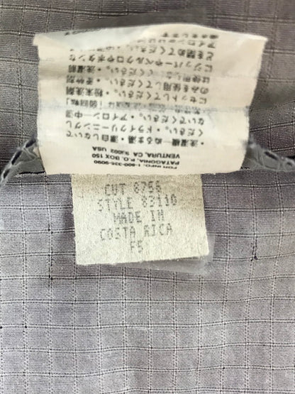 【ジャンク品】【メンズ】 patagonia パタゴニア RIPSTOP ANORAK PARKA 83110 リップストップ アノラックパーカー 95年製 ライトアウター 144-260131-rt-08-tag サイズ：XL カラー：パープル 万代Net店