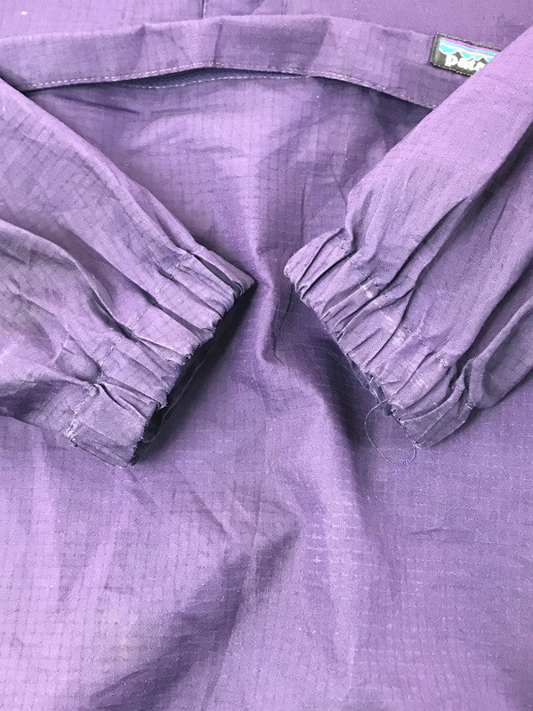 【ジャンク品】【メンズ】 patagonia パタゴニア RIPSTOP ANORAK PARKA 83110 リップストップ アノラックパーカー 95年製 ライトアウター 144-260131-rt-08-tag サイズ：XL カラー：パープル 万代Net店