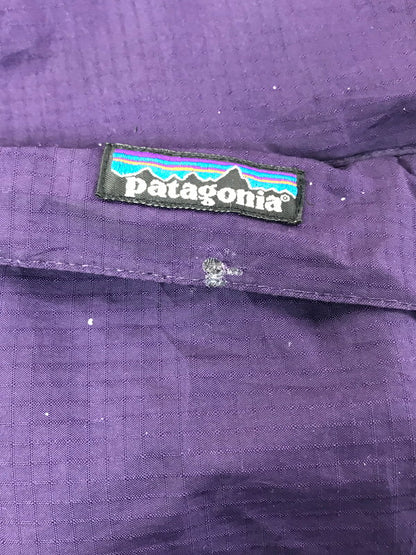 【ジャンク品】【メンズ】 patagonia パタゴニア RIPSTOP ANORAK PARKA 83110 リップストップ アノラックパーカー 95年製 ライトアウター 144-260131-rt-08-tag サイズ：XL カラー：パープル 万代Net店