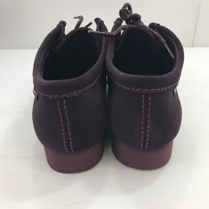 【中古美品】【メンズ】 Clarks クラークス WALLABEE GTX 26183073 ワラビーゴアテックス パープルグレープスエード 靴 164-260213-hi-16-tag サイズ：US10M カラー：パープル 万代Net店