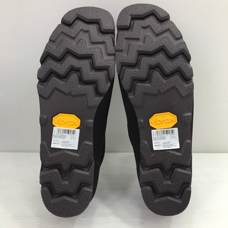 【中古美品】【メンズ】 Clarks クラークス WALLABEE GTX 26183073 ワラビーゴアテックス パープルグレープスエード 靴 164-260213-hi-16-tag サイズ：US10M カラー：パープル 万代Net店