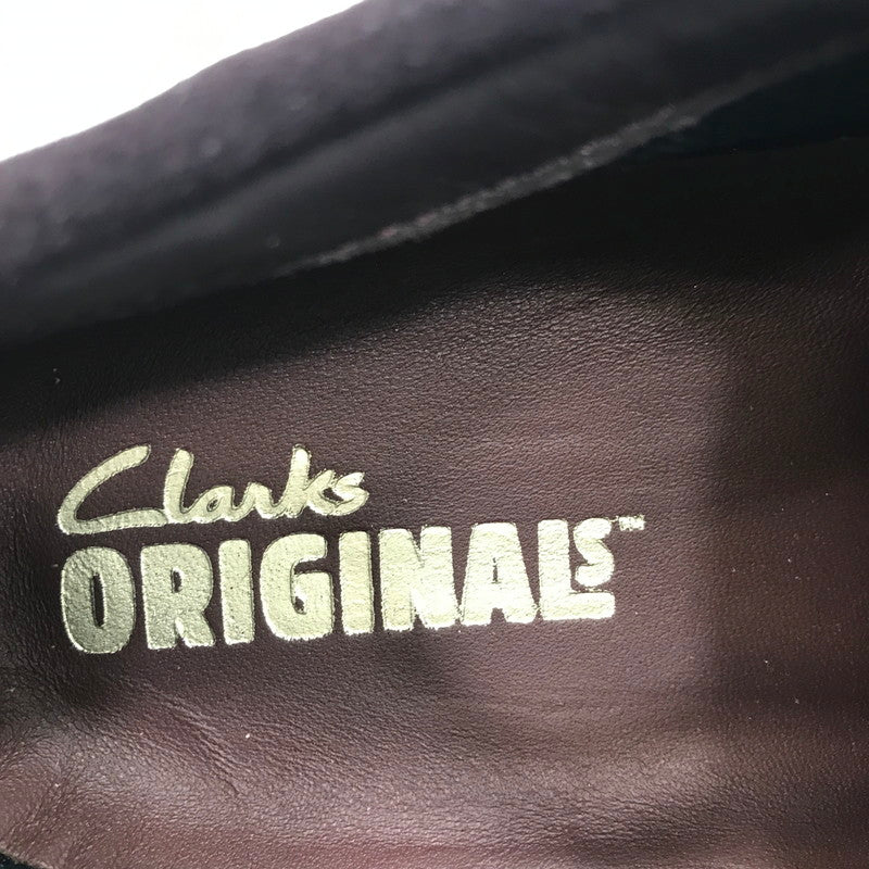【中古美品】【メンズ】 Clarks クラークス WALLABEE GTX 26183073 ワラビーゴアテックス パープルグレープスエード 靴 164-260213-hi-16-tag サイズ：US10M カラー：パープル 万代Net店