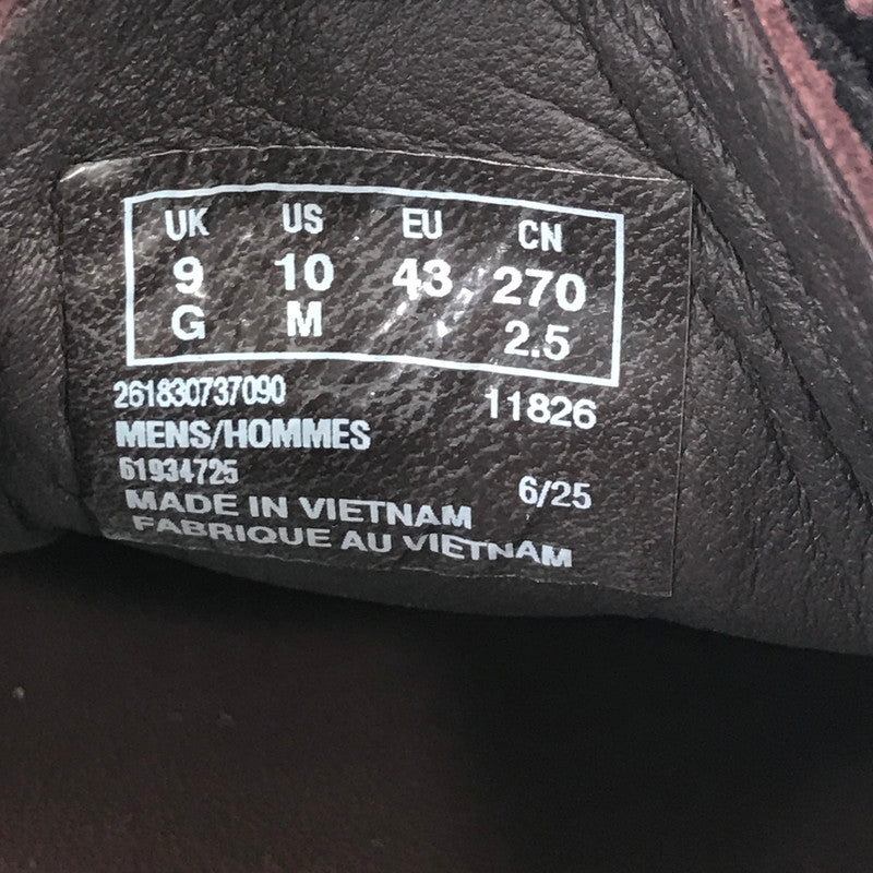 【中古美品】【メンズ】 Clarks クラークス WALLABEE GTX 26183073 ワラビーゴアテックス パープルグレープスエード 靴 164-260213-hi-16-tag サイズ：US10M カラー：パープル 万代Net店
