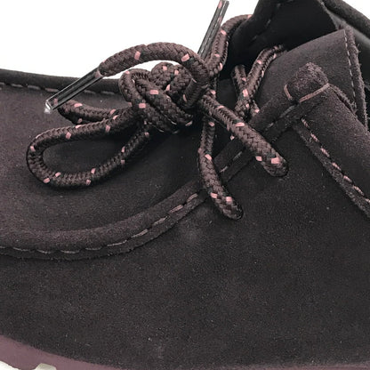 【中古美品】【メンズ】 Clarks クラークス WALLABEE GTX 26183073 ワラビーゴアテックス パープルグレープスエード 靴 164-260213-hi-16-tag サイズ：US10M カラー：パープル 万代Net店