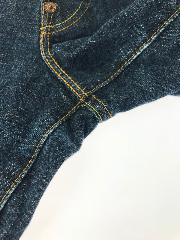 【中古品】【メンズ】 EVISU エヴィス EVISU PARIS エヴィス パリ DENIM PANTS 刺繍 虎 カモメ デニムパンツ ボトムス 156-260202-na-17-tag サイズ：28 カラー：インディゴ 万代Net店