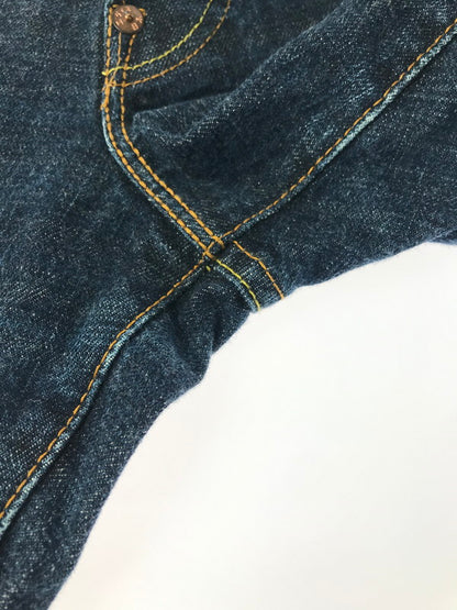 【中古品】【メンズ】 EVISU エヴィス EVISU PARIS エヴィス パリ DENIM PANTS 刺繍 虎 カモメ デニムパンツ ボトムス 156-260202-na-17-tag サイズ：28 カラー：インディゴ 万代Net店