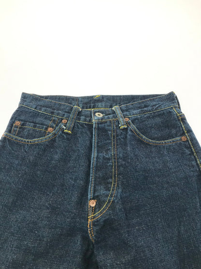 【中古品】【メンズ】 EVISU エヴィス EVISU PARIS エヴィス パリ DENIM PANTS 刺繍 虎 カモメ デニムパンツ ボトムス 156-260202-na-17-tag サイズ：28 カラー：インディゴ 万代Net店