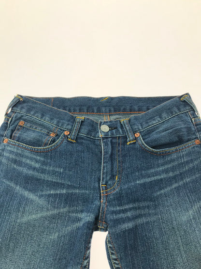 【中古品】【レディース】 EVISU エヴィス EVISU DONNA エヴィス ドンナ DENIM PANTS レインボーカモメ デニムパンツ 171-260202-na-20-tag カラー：インディゴ 万代Net店