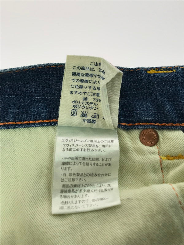 【中古品】【レディース】 EVISU エヴィス EVISU DONNA エヴィス ドンナ DENIM PANTS レインボーカモメ デニムパンツ 171-260202-na-20-tag カラー：インディゴ 万代Net店