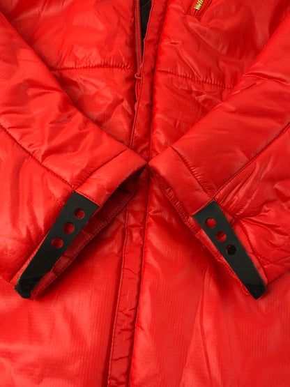 【ジャンク品】【メンズ】 STUSSY ステューシー 00's THERMOLITE PUFF JACKET AUTHENTIC GEAR サーモライト パフ ジャケット アウター 142-260130-rt-17-tag サイズ：XL カラー：レッド 万代Net店