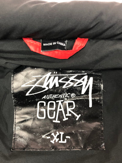 【ジャンク品】【メンズ】 STUSSY ステューシー 00's THERMOLITE PUFF JACKET AUTHENTIC GEAR サーモライト パフ ジャケット アウター 142-260130-rt-17-tag サイズ：XL カラー：レッド 万代Net店