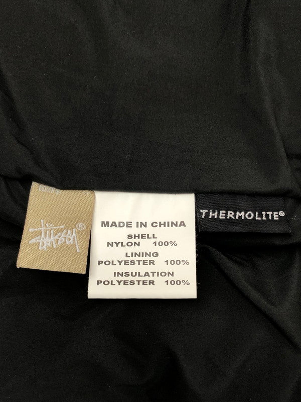 【ジャンク品】【メンズ】 STUSSY ステューシー 00's THERMOLITE PUFF JACKET AUTHENTIC GEAR サーモライト パフ ジャケット アウター 142-260130-rt-17-tag サイズ：XL カラー：レッド 万代Net店