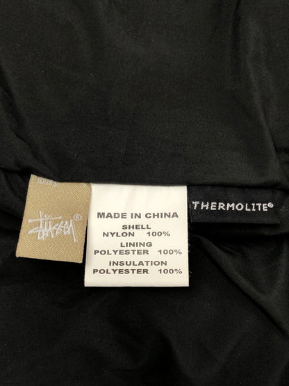 【ジャンク品】【メンズ】 STUSSY ステューシー 00's THERMOLITE PUFF JACKET AUTHENTIC GEAR サーモライト パフ ジャケット アウター 142-260130-rt-17-tag サイズ：XL カラー：レッド 万代Net店