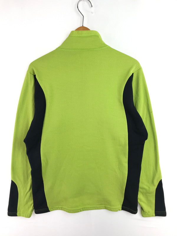 【現状渡し品】【メンズ】 patagonia パタゴニア R-1 FLASH PULLOVER フラッシュ プルオーバー 144-260131-rt-07-tag サイズ：不明　下記参照 カラー：ライトグリーン 万代Net店