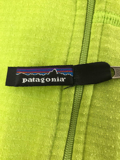【現状渡し品】【メンズ】 patagonia パタゴニア R-1 FLASH PULLOVER フラッシュ プルオーバー 144-260131-rt-07-tag サイズ：不明　下記参照 カラー：ライトグリーン 万代Net店