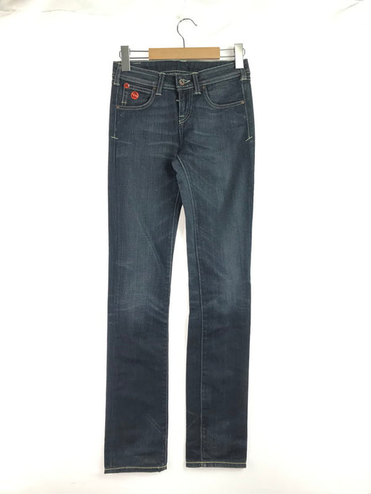 【中古品】【レディース】 EVISU エヴィス × PUMA プーマ SKINNY DENIM PANTS 550054 スキニー デニムパンツ ボトムス 156-260202-na-18-tag サイズ：W26 L34 カラー：インディゴ 万代Net店