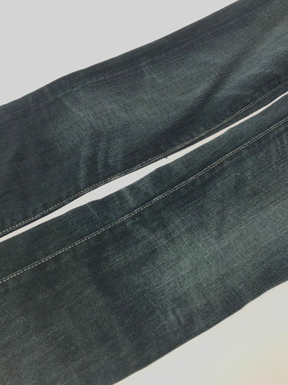 【中古品】【レディース】 EVISU エヴィス × PUMA プーマ SKINNY DENIM PANTS 550054 スキニー デニムパンツ ボトムス 156-260202-na-18-tag サイズ：W26 L34 カラー：インディゴ 万代Net店