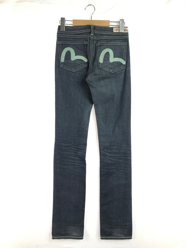 【中古品】【レディース】 EVISU エヴィス × PUMA プーマ SKINNY DENIM PANTS 550054 スキニー デニムパンツ ボトムス 156-260202-na-18-tag サイズ：W26 L34 カラー：インディゴ 万代Net店