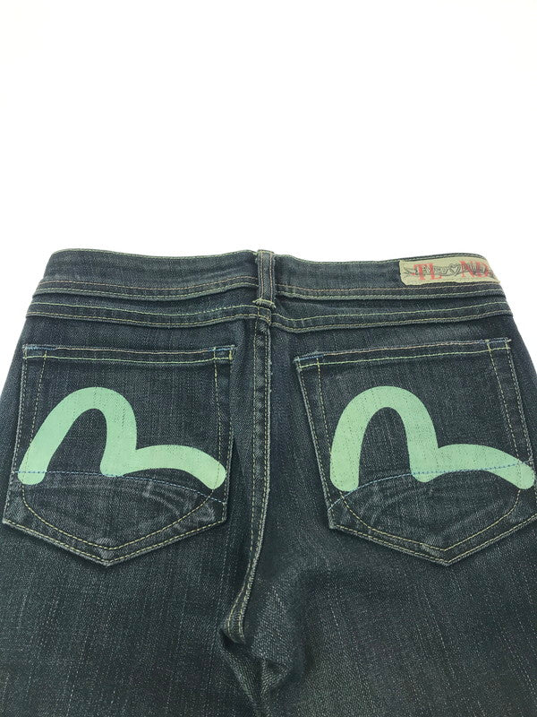 【中古品】【レディース】 EVISU エヴィス × PUMA プーマ SKINNY DENIM PANTS 550054 スキニー デニムパンツ ボトムス 156-260202-na-18-tag サイズ：W26 L34 カラー：インディゴ 万代Net店