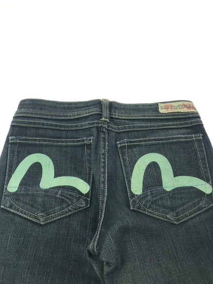 【中古品】【レディース】 EVISU エヴィス × PUMA プーマ SKINNY DENIM PANTS 550054 スキニー デニムパンツ ボトムス 156-260202-na-18-tag サイズ：W26 L34 カラー：インディゴ 万代Net店