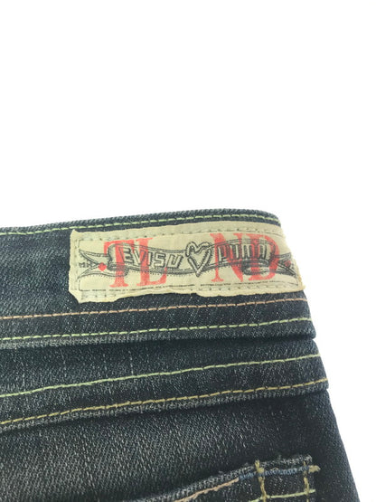 【中古品】【レディース】 EVISU エヴィス × PUMA プーマ SKINNY DENIM PANTS 550054 スキニー デニムパンツ ボトムス 156-260202-na-18-tag サイズ：W26 L34 カラー：インディゴ 万代Net店