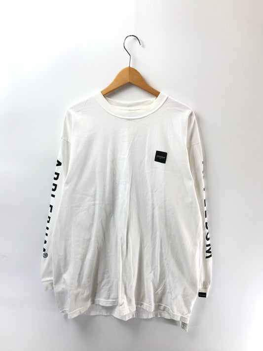 【中古品】【メンズ】 APPLEBUM アップルバム WORM BOY L/S TEE ウォームボーイ ロングスリーブ Tシャツ 142-260207-rt-04-tag サイズ：XL カラー：ホワイト 万代Net店