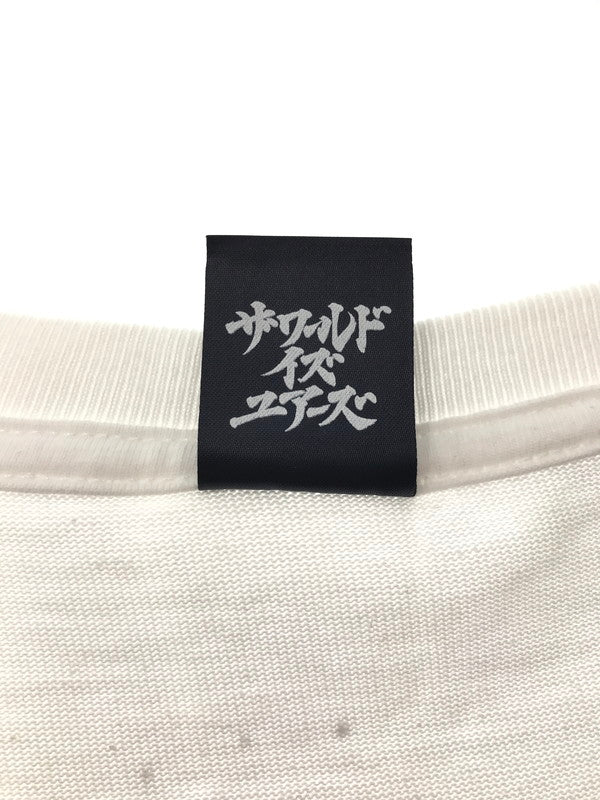 【中古品】【メンズ】 APPLEBUM アップルバム × NAS ナズ コラボ MAMI SHO TEE 万美 書 Tシャツ トップス 142-260207-rt-02-tag サイズ：XXL カラー：ホワイト 万代Net店