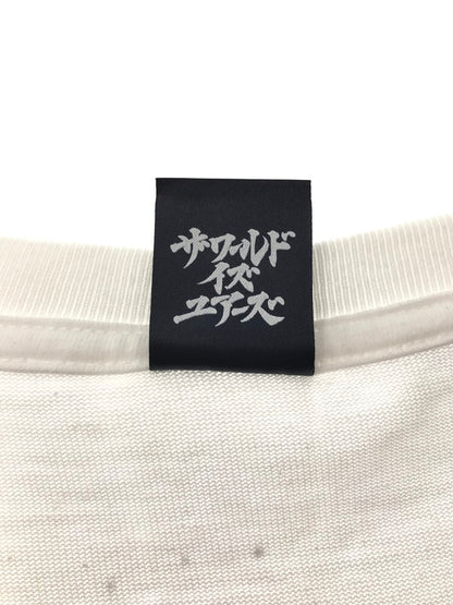 【中古品】【メンズ】 APPLEBUM アップルバム × NAS ナズ コラボ MAMI SHO TEE 万美 書 Tシャツ トップス 142-260207-rt-02-tag サイズ：XXL カラー：ホワイト 万代Net店