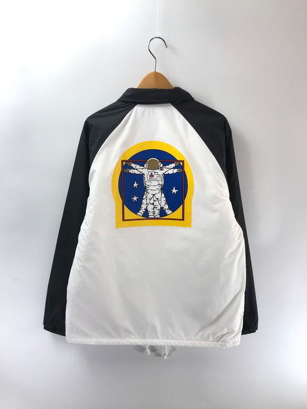 【中古美品】【メンズ】 VANS バンズ × NASA TORREY PADDED ナサ トリー パデッド MTE COACH JACKET コーチジャケット ライトアウター 142-260210-na-14-tag サイズ：M カラー：ブラック/ホワイト 万代Net店