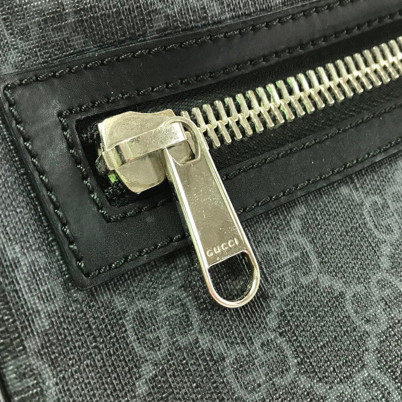 【ジャンク品】【メンズ】 GUCCI グッチ ソフトGGスプリーム ベルトバッグ 474293 ウエストバッグ ボディバッグ カバン 180-260208-na-10-tag カラー：ブラック 万代Net店