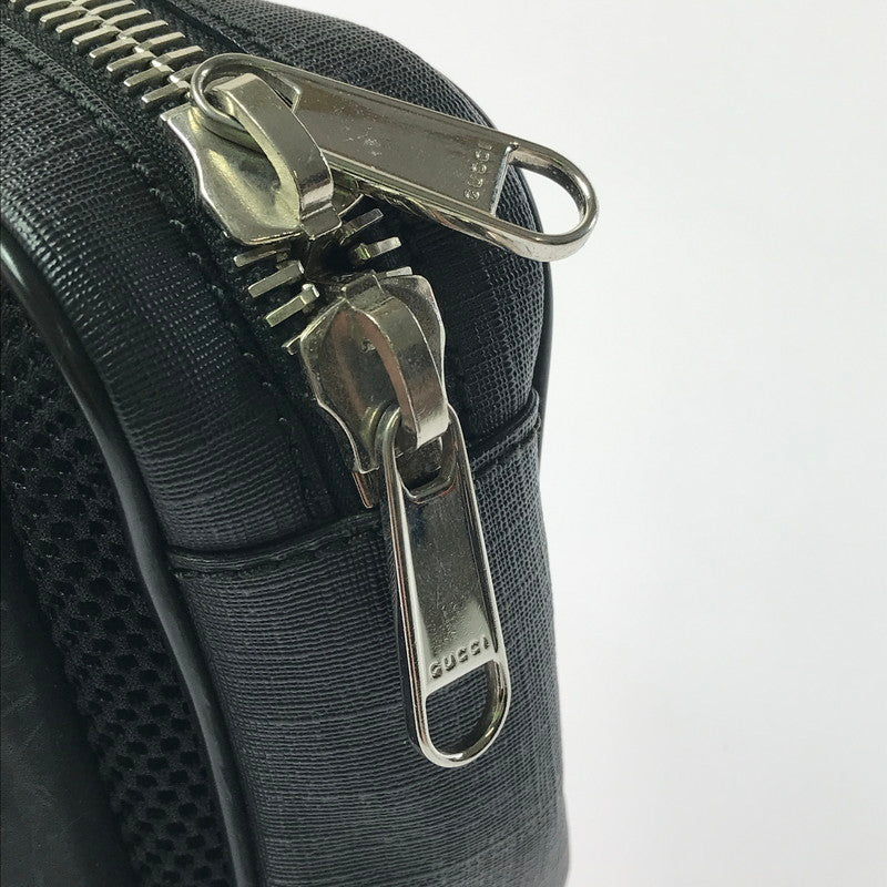 【ジャンク品】【メンズ】 GUCCI グッチ ソフトGGスプリーム ベルトバッグ 474293 ウエストバッグ ボディバッグ カバン 180-260208-na-10-tag カラー：ブラック 万代Net店