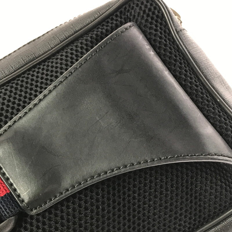 【ジャンク品】【メンズ】 GUCCI グッチ ソフトGGスプリーム ベルトバッグ 474293 ウエストバッグ ボディバッグ カバン 180-260208-na-10-tag カラー：ブラック 万代Net店