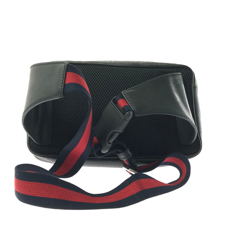 【ジャンク品】【メンズ】 GUCCI グッチ ソフトGGスプリーム ベルトバッグ 474293 ウエストバッグ ボディバッグ カバン 180-260208-na-10-tag カラー：ブラック 万代Net店