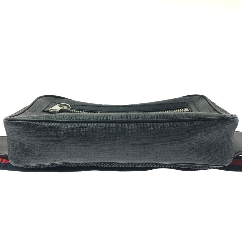 【ジャンク品】【メンズ】 GUCCI グッチ ソフトGGスプリーム ベルトバッグ 474293 ウエストバッグ ボディバッグ カバン 180-260208-na-10-tag カラー：ブラック 万代Net店