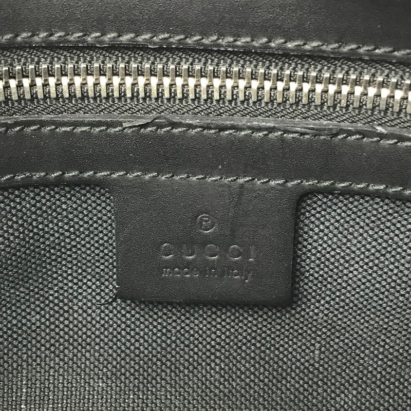 【ジャンク品】【メンズ】 GUCCI グッチ ソフトGGスプリーム ベルトバッグ 474293 ウエストバッグ ボディバッグ カバン 180-260208-na-10-tag カラー：ブラック 万代Net店