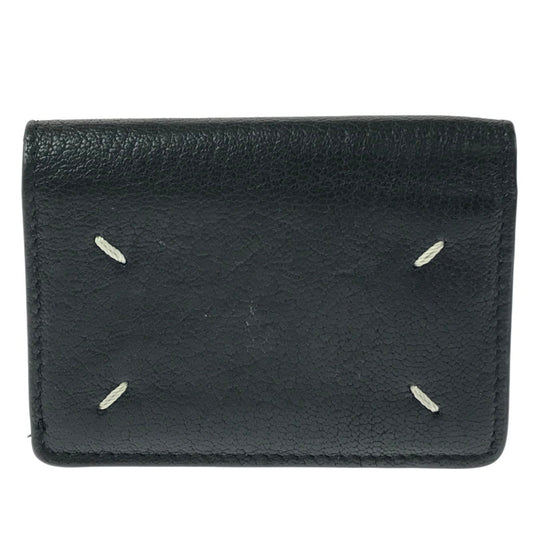 【中古品】【メンズ】 メゾンマルジェラ 三つ折り財布 SA3UI0012 コンパクトウォレット 181-260213-hi-10-tag カラー：ブラック 万代Net店