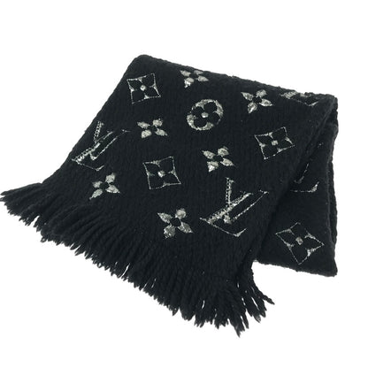【中古品】【レディース】 LOUIS VUITTON ルイ・ヴィトン エシャルプ ロゴマニア シャイン M75833 マフラー 服飾小物 179-260208-na-01-tag カラー：ブラック 万代Net店