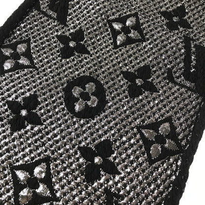 【中古品】【レディース】 LOUIS VUITTON ルイ・ヴィトン エシャルプ ロゴマニア シャイン M75833 マフラー 服飾小物 179-260208-na-01-tag カラー：ブラック 万代Net店