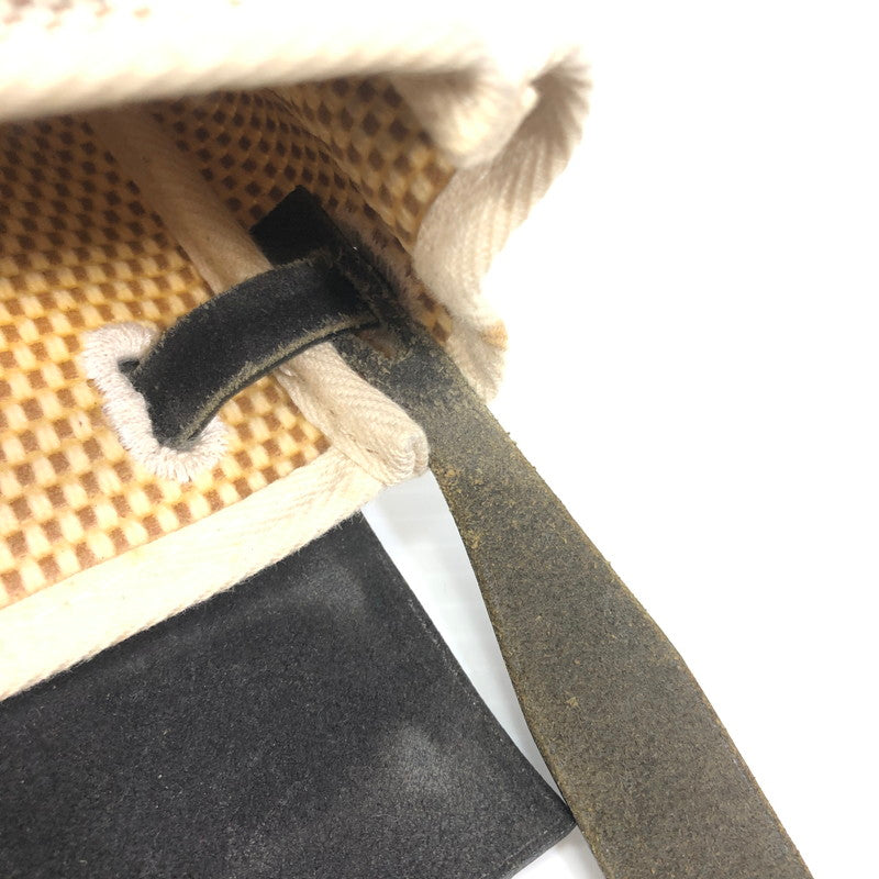 【中古品】【レディース】 HERMES エルメス エールバッグTPM □H刻印 2004年製 ショルダーバッグ カバン 180-260209-na-05-tag カラー：ナチュラル/ブラック 万代Net店