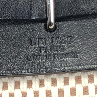【中古品】【レディース】 HERMES エルメス エールバッグTPM □H刻印 2004年製 ショルダーバッグ カバン 180-260209-na-05-tag カラー：ナチュラル/ブラック 万代Net店