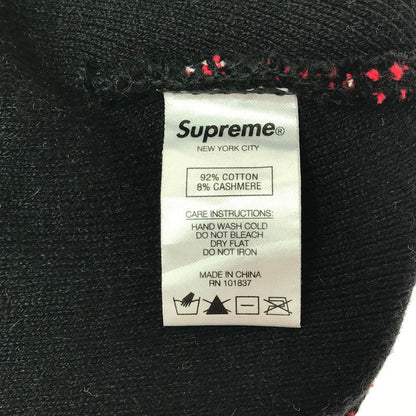 【中古品】【メンズ】 Supreme シュプリーム SUPREME 20AW BIG LOGO BEANIE ビッグ ロゴ ビーニー ニット帽 帽子 185-260420-na-10-tagh カラー：レッド/ブラック 万代Net店