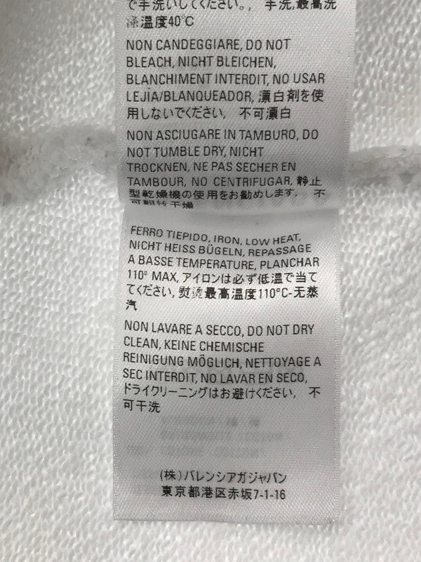 【中古品】【メンズ】 BALENCIAGA バレンシアガ NEW COPYRIGHT MEDIUM FIT HOODIE TS91 570811 TIV55 9040 ミディアムフィット フーディー パーカー 141-260205-na-04-tag サイズ：M カラー：ホワイト 万代Net店